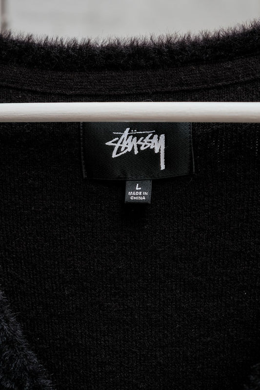 STUSSY Shaggy Cardigan