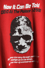 Devo “Now It Can Be Told” At The Place 1988 Tour Tee 美國新浪搖滾 退化樂隊 80年代原版巡迴樂團T