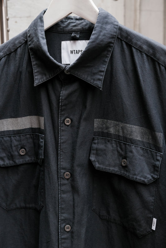 WTAPS 19SS DECK S/S Shirt - Black