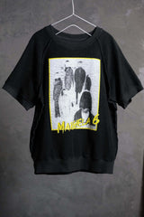 MM6 Maison Margiela Reversed Sweatshirt short-sleeved fleece sweatshirt made in Italy