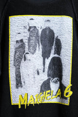 MM6 Maison Margiela Reversed Sweatshirt short-sleeved fleece sweatshirt made in Italy