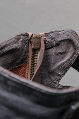 A.S.98 Distressed Leather Side-Zip Ankle Boots舊化皮革側拉鍊踝靴 義式工匠風格