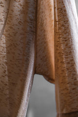 80年代のフランスヴィンテージメッシュシアーポロシャツ。フランスのヴィンテージ伸縮性のある透明なストライプのポロシャツ。