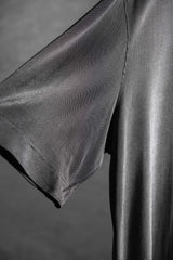 80年代のイタリア製ヴィンテージメッシュシアーシャツ イタリア製ヴィンテージの細かいメッシュのシアードレープシャツ