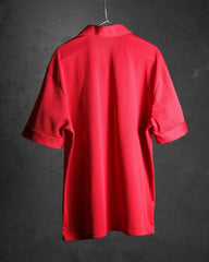 European 80’s Vintage Mesh Sheer Polo Shirt 歐洲古著 網眼透膚Polo衫