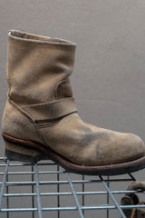 Red Wing 2965 Beige Suede Short Engineer Biker Boots 米色麂皮短版工程師靴 鋼頭防護