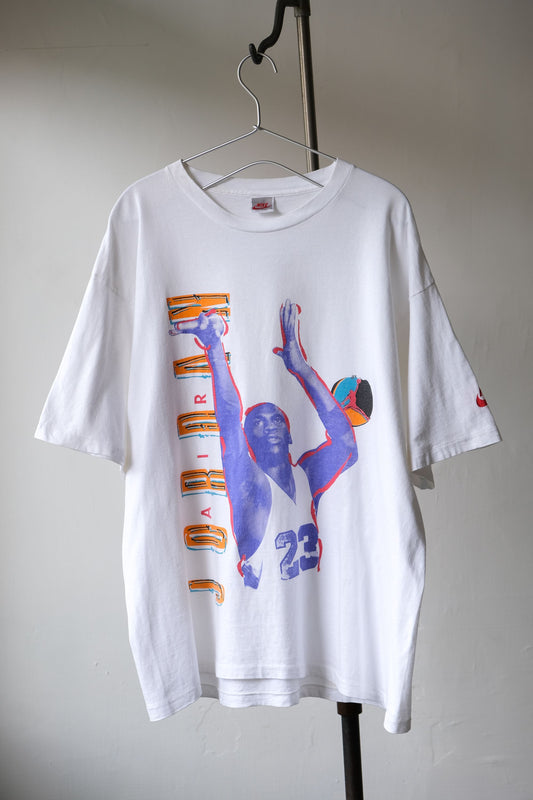 ナイキ 1992s バルセロナ アクア ヴィンテージ エア マイケル ジョーダン Tシャツ USA製 シングルステッチ