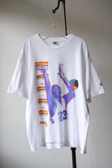 ナイキ 1992s バルセロナ アクア ヴィンテージ エア マイケル ジョーダン Tシャツ USA製 シングルステッチ