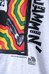 Nike 90's Vintage Air Michael Jordan Bob Marley We're Jammin Tee Made in USA Deadstock