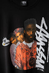 Stussy x Yo MTV RAPS! Black De La Soul Tee 全新品