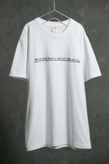 Supreme x Jean Michel Basquiat 13F/W Tee New York artist joint slogan short kicks brand new in the United States