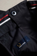 フレッドペリー クラシック ツイル トラウザーズ ネイビー ツイル トラウザーズ