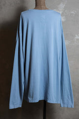 YSTRDYのTMRRWポケットバギーTシャツ日本のデザイナーブランドSuzuya Kanno無地ポケットルーズ長袖トップス