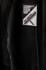 RAF SIMONS 21AW ボックス型オーバーサイズコットンブレザー ラフシモンズ パッチコットンスーツジャケット