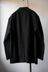 RAF SIMONS 21AW ボックス型オーバーサイズコットンブレザー ラフシモンズ パッチコットンスーツジャケット