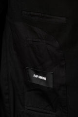 RAF SIMONS 21AW ボックス型オーバーサイズコットンブレザー ラフシモンズ パッチコットンスーツジャケット