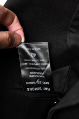 RAF SIMONS 21AW ボックス型オーバーサイズコットンブレザー ラフシモンズ パッチコットンスーツジャケット