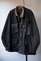 Barbour Vintage International Wax Jacket (2 crests)