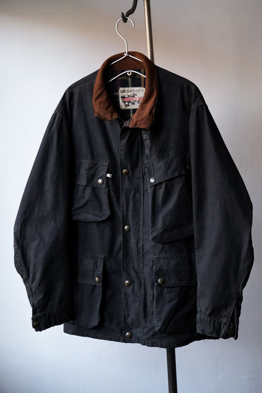 1950s Belstaff Vintage Trailmaster Wax Jacket Lighting zipper