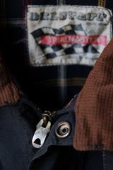 1950s Belstaff Vintage Trailmaster Wax Jacket Lighting zipper