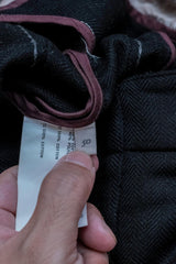 Professor.E 24FW-PE-TRL-01 Distressed Wool Pants 刺繡羊毛西裝褲