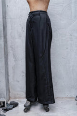 Professor.E 24FW-PE-TRL-01 Distressed Wool Pants 刺繡羊毛西裝褲