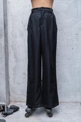 Professor.E 24FW-PE-TRL-01 Distressed Wool Pants 刺繡羊毛西裝褲