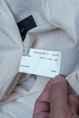 Professor.E 25SS-PE-TRL-01 E Pants 黑色亞麻西裝褲