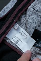 Professor.E 25FW-PE-TRL-05 Frayed Pants 羊毛混紡西裝褲