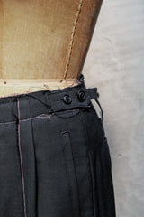 Professor.E 25FW-PE-TRL-05 Frayed Pants 羊毛混紡西裝褲