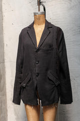 Professor.E 25SS-PE-JKT-01 E Jacket 亞麻混紡西裝外套