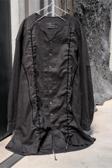Professor.E 23FW-PE-LSH-03 Oversized Drawstring Shirt