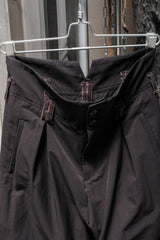 Professor.E 20SS Ankle Cut Pants雙面穿高腰打折九分褲