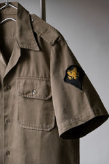 60年代のヴィンテージUSアーミーカーキシャツ