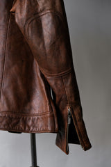 Belstaff Gangster Brown Leather Jacket