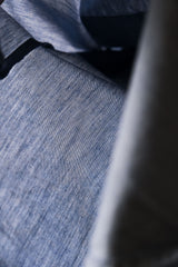 80年代 USN ミリタリー シャンブレー ユーティリティ ボタンダウン 長袖シャツ