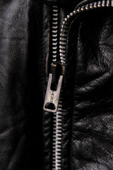 1980年代のブルックス「Carto Maltese」ペイントモトレザージャケット。米国製。背面はイタリアの漫画界の巨匠、ヒューゴ・パルテによる手描き。