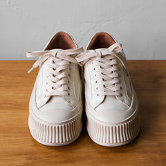 Jil Sander Platform Leather Sneakers