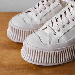 Jil Sander Platform Leather Sneakers