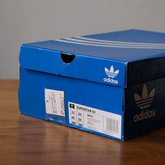 アディダス スーパースター 82 スニーカー ホワイト/ダークグリーン クラシック クリーム シェルトゥ