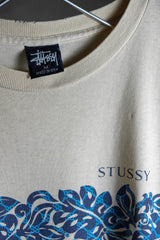 Prettynice Skulls Tribal Tee, Stussy 90's Vintage Tee Single Stitch