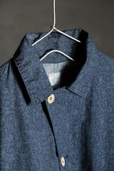 Post O'alls ブルー アイビー キャリコ エンジニアド ジャケット 日系アメリカ人 ヴィンテージ ブランド アイビー プリント コットン ワーク ジャケット アメリカ製