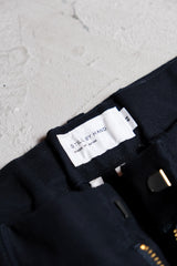 Still By Hand コットンタックパンツ 日本製デザイナーブランド コットンテーパードプリーツパンツ