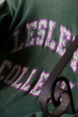 Champion 90s Vintage Reverse Weave Sweatshirt - Green 90s Champion Sweatshirt Lesley University American made green