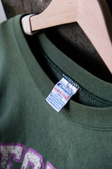 Champion 90s Vintage Reverse Weave Sweatshirt - Green 90s Champion Sweatshirt Lesley University American made green