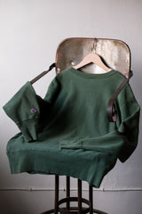 Champion 90s Vintage Reverse Weave Sweatshirt - Green 90s Champion Sweatshirt Lesley University American made green