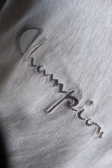 Champion 90s Vintage Reverse Weave Logo Sweatshirt - Grey 90年代冠軍衛衣 美國製 灰色