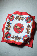 1980年代~1990年代 アメリカ製 ヴィンテージ バンダナ カウボーイ/サンダーバード アメリカン ヴィンテージ パターン バンダナ カウボーイ