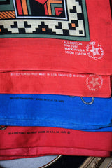 1980年代~1990年代 アメリカ製 ヴィンテージ バンダナ カウボーイ/サンダーバード アメリカン ヴィンテージ パターン バンダナ カウボーイ