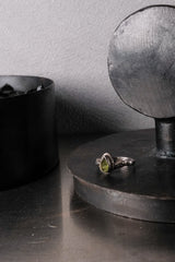 Sterling Silver Vintage Peridot Sunlit Ring 純銀古著橄欖石暖陽戒